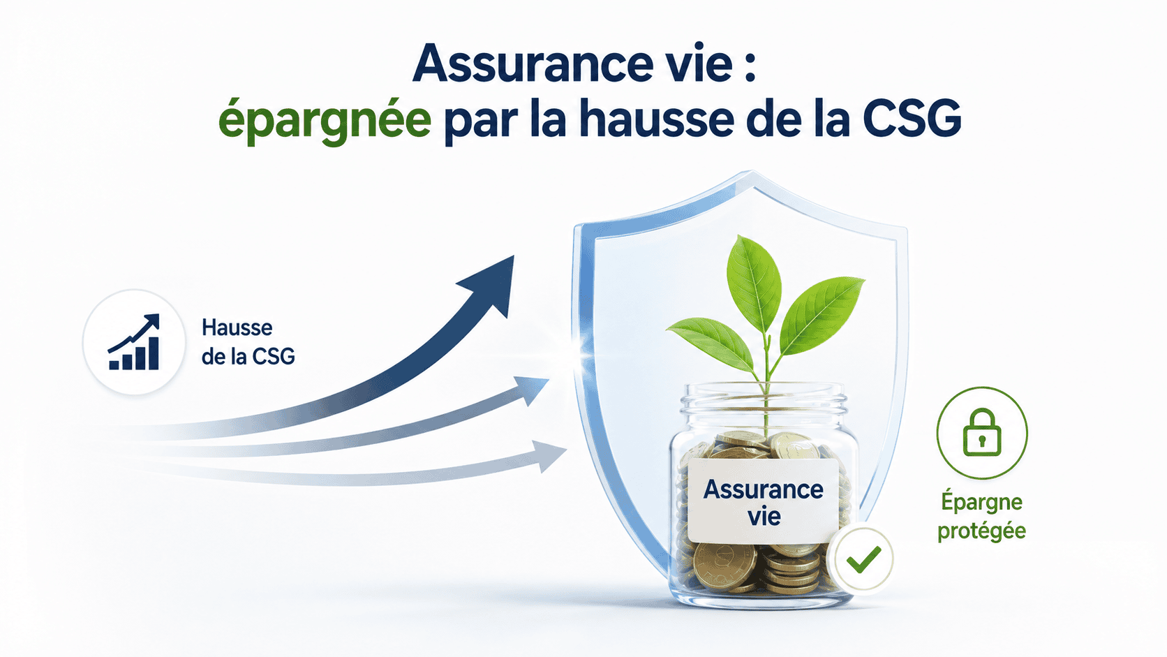 Hausse de la CSG 2026 : prélèvements sociaux à 18,6 % sauf sur l'assurance vie